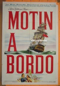 #128 MUTINY ON THE BOUNTY Argentinean '62