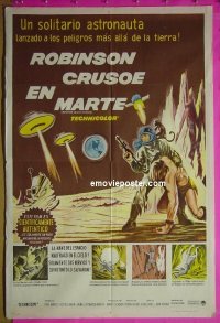 #0126 ROBINSON CRUSOE ON MARS Argentine '64 