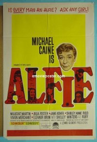 #6277 ALFIE Aust 1sh '66 Michael Caine 