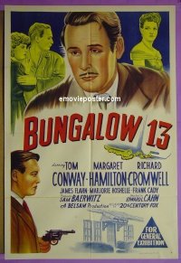 #6304 BUNGALOW 13 Aust 1sh '48 Tom Conway 