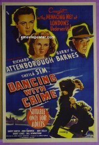 #6322 DANCING WITH CRIME Aust 1sh '47 