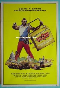 K041 DC CAB Australian one-sheet movie poster '83 Mr. T is crazy, FOOL!