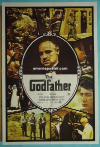 K061 GODFATHER Australian one-sheet movie poster '72 Coppola,Al Pacino