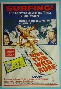 #6464 RIDE THE WILD SURF Aust 1sh '64 Fabian 
