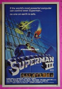 #8129 SUPERMAN 3 Aust 1sh '83 Reeve 