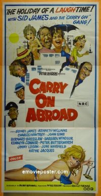 #0013 CARRY ON ABROAD Aust 3sh 72 English sex 