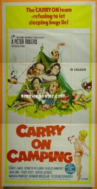 #0015 CARRY ON CAMPING Aust 3sh71 English sex 