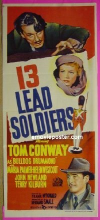 #8189 13 LEAD SOLDIERS Aust db '48 Tom Conway 