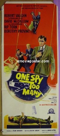 #1004 1 SPY TOO MANY Aust DB66 Man from UNCLE