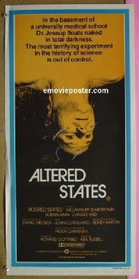 #8494 ALTERED STATES Aust db '80 William Hurt 