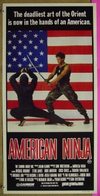 #1063 AMERICAN NINJA Aust DB 85 martial arts!