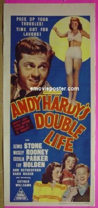 #8231 ANDY HARDY'S DOUBLE LIFE Aust db '42 