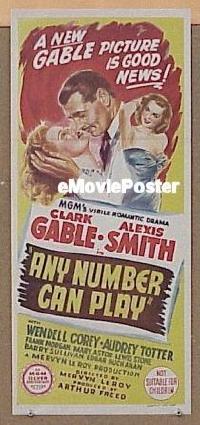 #007 ANY NUMBER CAN PLAY Australian daybill 