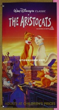 #8512 ARISTOCATS Aust daybill R86 Walt Disney 