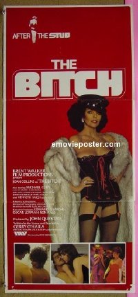 K265 BITCH Australian daybill movie poster '79 sexy Joan Collins!