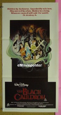 #1143 BLACK CAULDRON Aust DB '85 Disney CG!