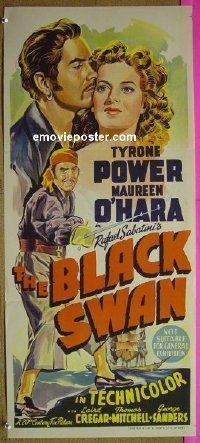 #6591 BLACK SWAN Aust db '42 Tyrone Power 