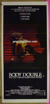 #1155 BODY DOUBLE Aust DB '84 Brian De Palma