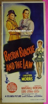 #6601 BOSTON BLACKIE & THE LAW Aust db '46 