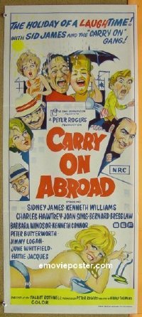 #1200 CARRY ON ABROAD Aust DB 72 English sex!