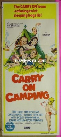 #1203 CARRY ON CAMPING Aust DB 71 English sex