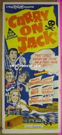 #1208 CARRY ON JACK Aust DB64 English comedy!