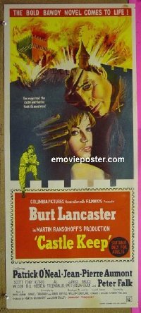 #1218 CASTLE KEEP Aust DB '69 Burt Lancaster
