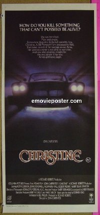 #1239 CHRISTINE Aust daybill '83 Stephen King