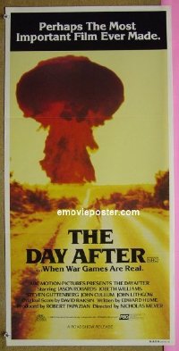 #8658 DAY AFTER Aust db 83 nuclear holocaust! 