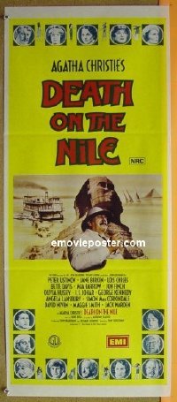 #1301 DEATH ON THE NILE Aust DB #1 78 Ustinov