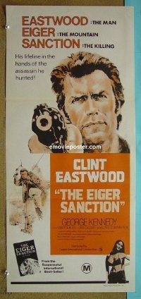 #1357 EIGER SANCTION Aust daybill 75 Eastwood
