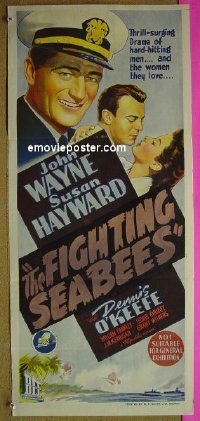 #8721 FIGHTING SEABEES Aust db '44 John Wayne 
