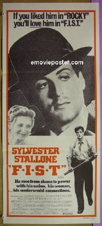 #8722 FIST Aust daybill 77 Sylvester Stallone 