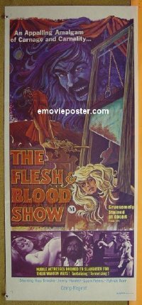 #8724 FLESH & BLOOD SHOW Aust db 73 gruesome! 