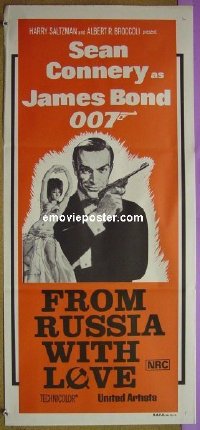 #1436 FROM RUSSIA WITH LOVE Aust DB R70s Bond