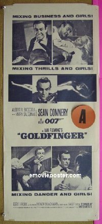 #8755 GOLDFINGER Aust db R60s Connery as Bond