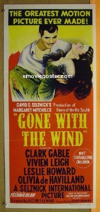 #8756 GONE WITH THE WIND Aust db R47 Gable 