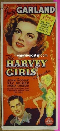 #6757 HARVEY GIRLS Aust db '45 Judy Garland 