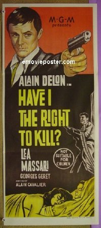 #1516 HAVE I THE RIGHT TO KILL Aust DB '64