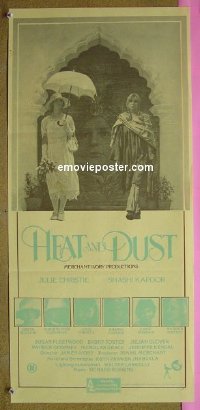 #8795 HEAT & DUST Aust db '83 Julie Christie 