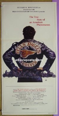 #8800 HELL'S ANGELS FOREVER Aust db '83 biker 