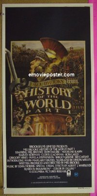 #1539 HISTORY OF THE WORLD PART I Aust DB '81