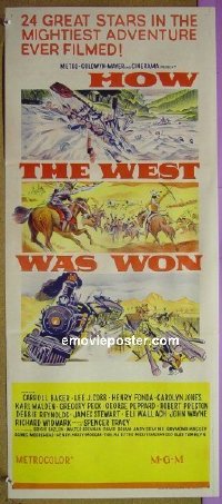 #1555 HOW WEST WAS WON AustDB#1 '62 Greg Peck