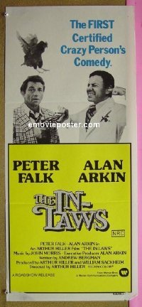 #8835 IN-LAWS Aust db '79 Peter Falk, Arkin 