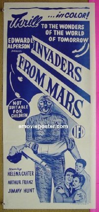 #6782 INVADERS FROM MARS Aust db '53 Hunt 