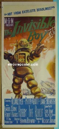 #6785 INVISIBLE BOY Aust db57 Robby the Robot 