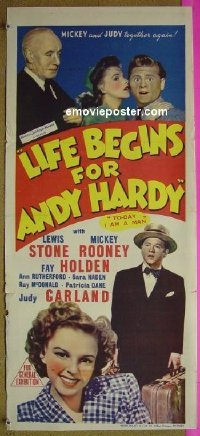 #6829 LIFE BEGINS FOR ANDY HARDY Aust db '41 