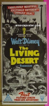 #6834 LIVING DESERT Aust db '53 Walt Disney 