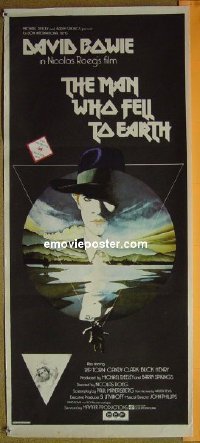 #8920 MAN WHO FELL TO EARTH Aust db 76 Bowie 
