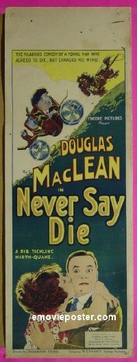 #8012 NEVER SAY DIE Aust db24 Douglas MacLean 